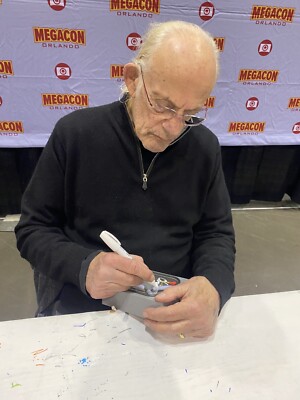 Christopher Lloyd Autograph Signed Flux Capacitor JSA EXACT PROOF