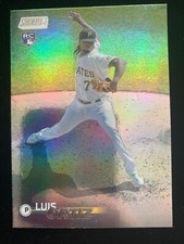 2023 Topps Stadium Club LUIS ORTIZ Rookie RAINBOW FOILBOARD #/25 Guardians RC SP