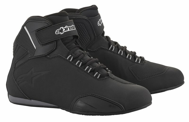 SCARPE MOTO ALPINESTARS SEKTOR WATERPROOF BLACK ANTIACQUA