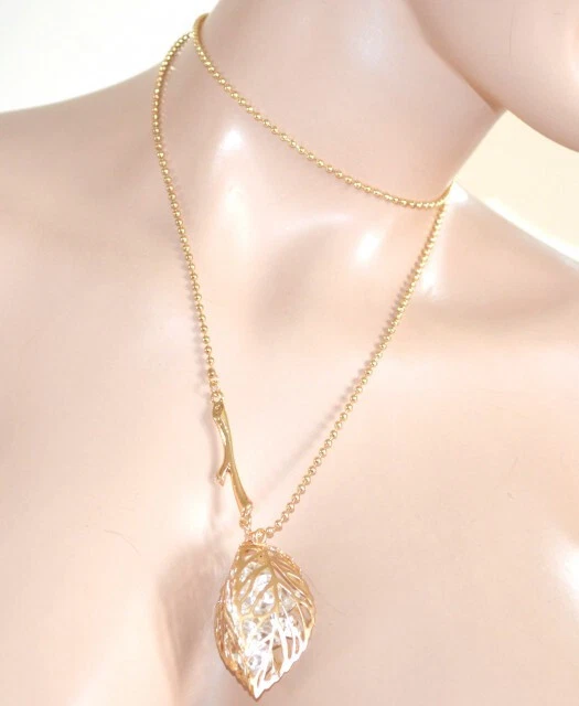 Collana Con Fiori Di Ortensia Collana Lunga Donna Ciondolo Fatto A ... | Su MissHobby - Foto 10