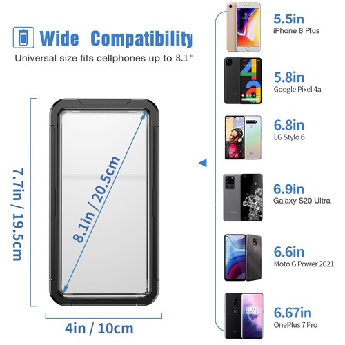 Universal Waterproof Case Cover For iPhone 15 14 13 16e/Samsung S25 S24 S23 S22+ - Picture 3 of 11