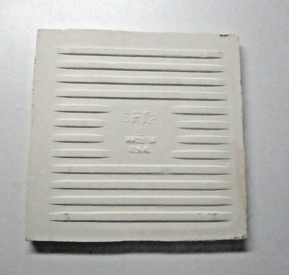 1 azulejo de pared Florida 545 EE. UU. FT 4-3/8" con hoyuelos blanco perla sobre cerámica beige de colección Foto 2 de 4