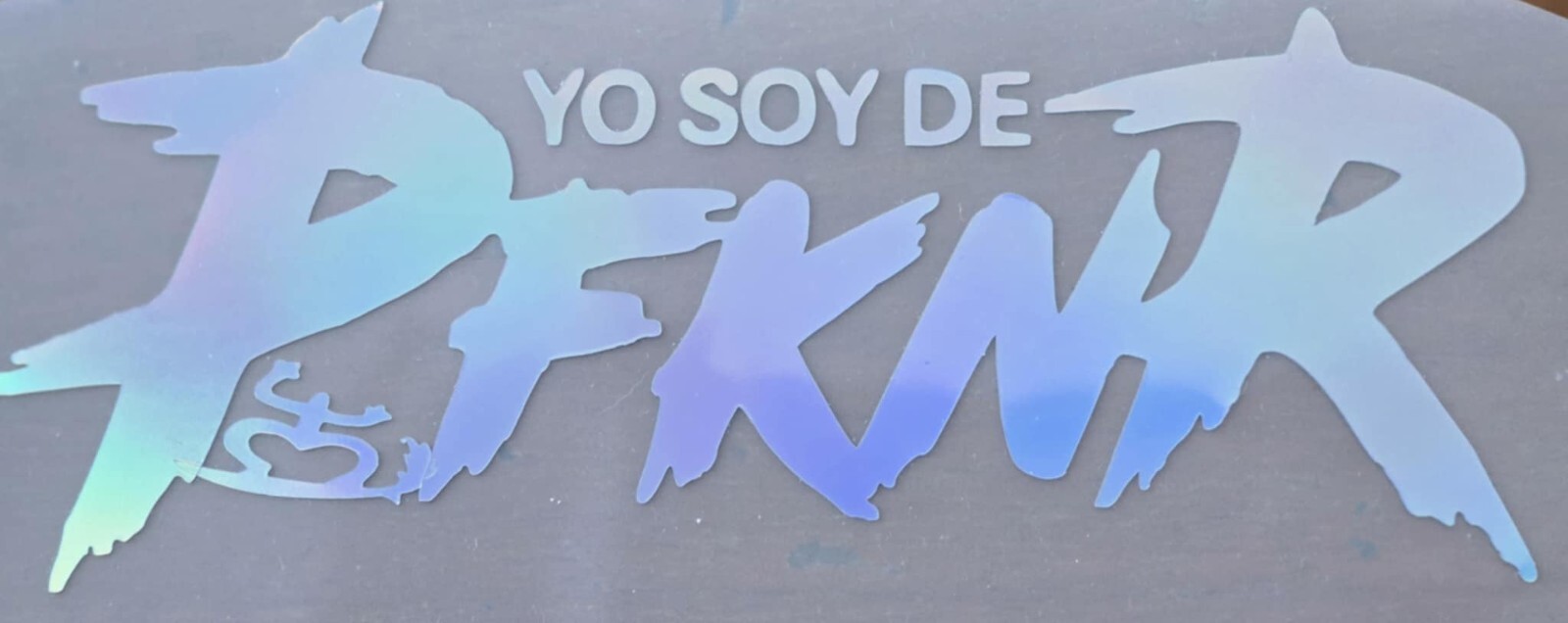 P Fkn R Sticker Yo soy de P fkn R with Boricua Coqui Vinyl Decal Puerto Rico Auto ...
