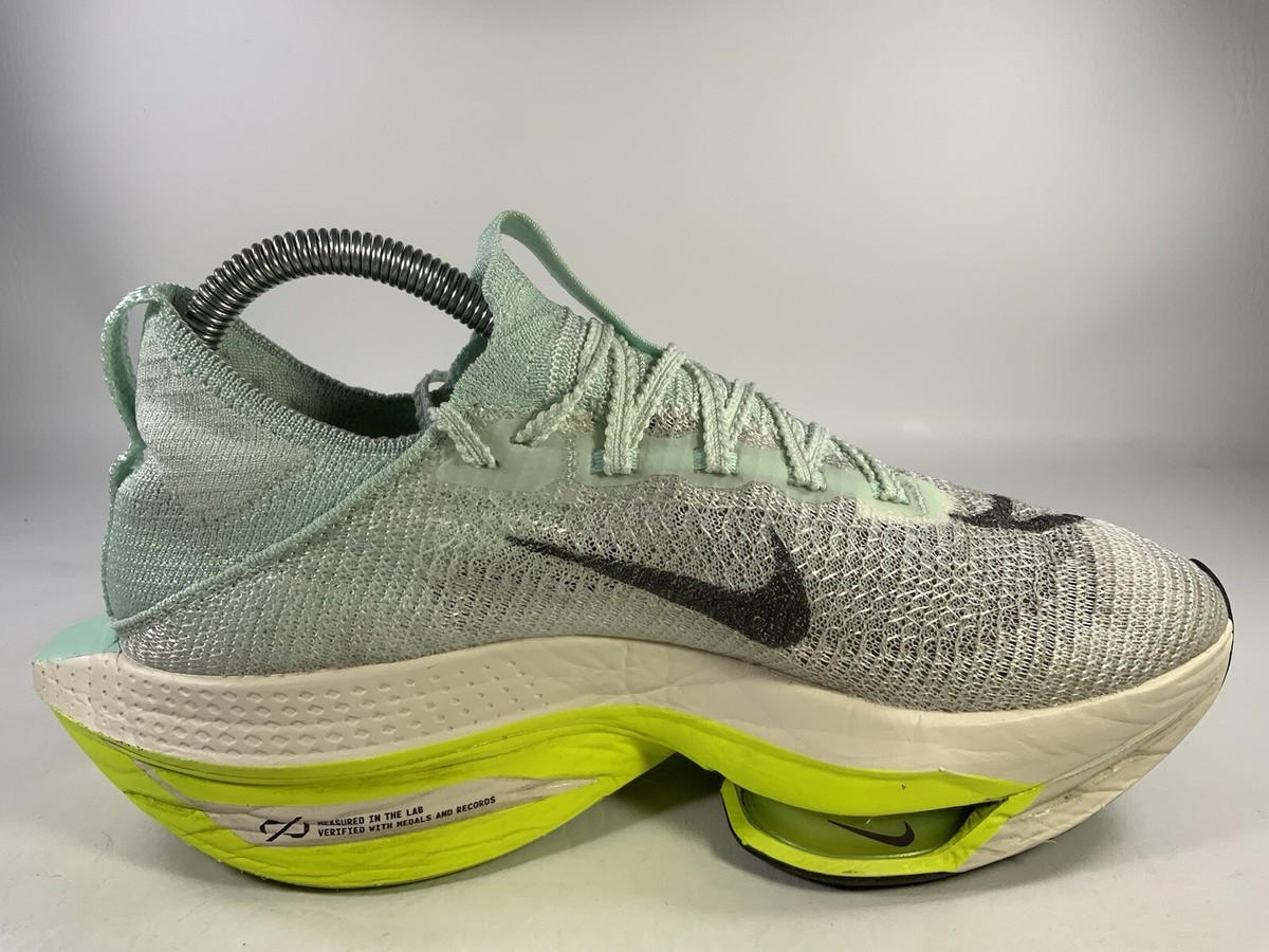 Nike Air Zoom Alphafly Next% 2 Mint Foam Volt Women's Size 7.5