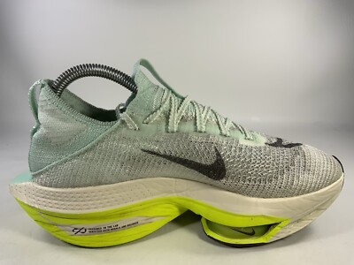 Nike Air Zoom Alphafly Next% 2 Mint Foam Volt Women's Size 7.5
