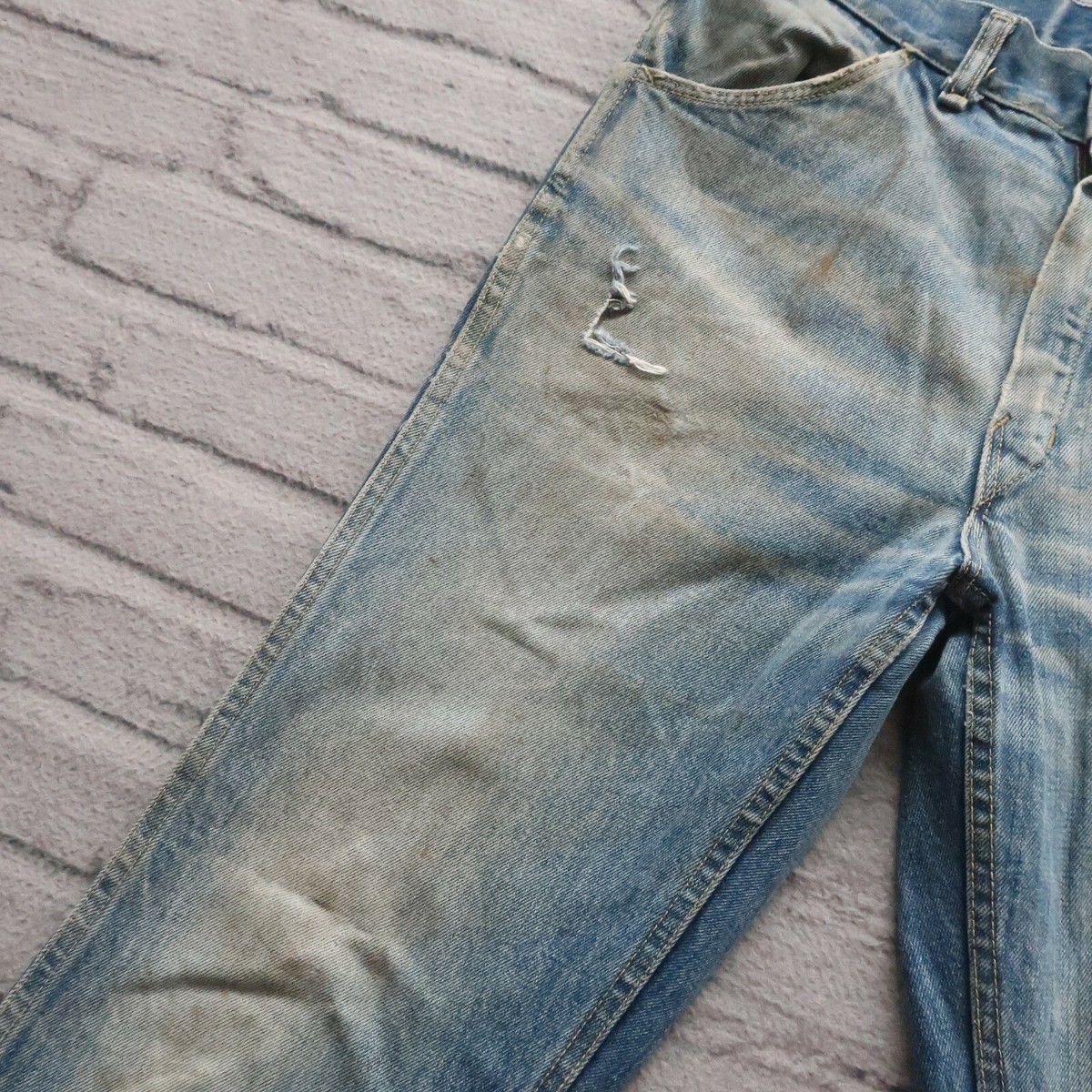 Vintage 60s Big Yank Denim Jeans Union Made in USA XX Bootcut | eBay