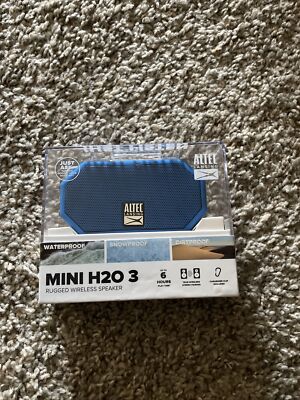 Altec Lansing Imw258cb Mini H2o Portable Bluetooth Waterproof