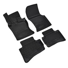 Tappeti Tappetini Auto 3D In Gomma Per Jaguar F-Pace Dal 2016 4-Pcs