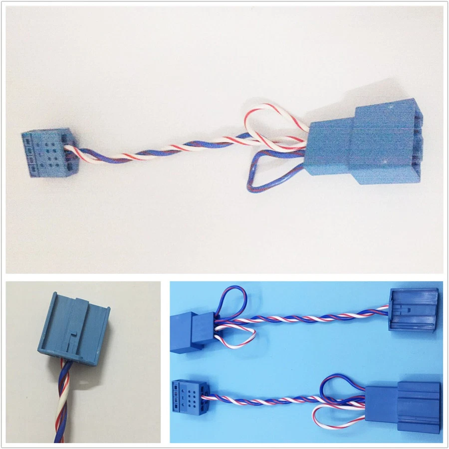 2 Pcs Car Vehicle Subwoofer Connector Harness Cable Adaptor For  