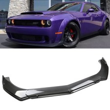 Front Bumper Spoiler Splitter Car Body Parts For Dodge Srt Carbon Fiber Style