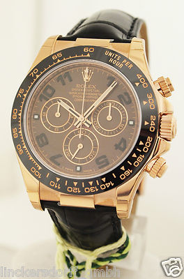 ROLEX DAYTONA - REF. 116515LN In 18ct Rotgold - CHOCOLATE EDITION - NEU / NEW