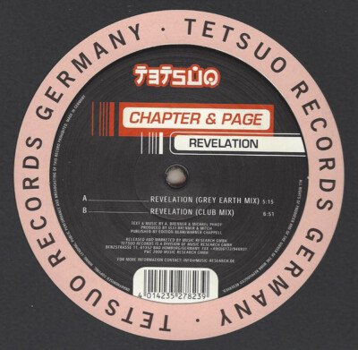 Chapter & Page - Revelation | Vinyl 12'' | Tetsuo | TET075-12 | NM