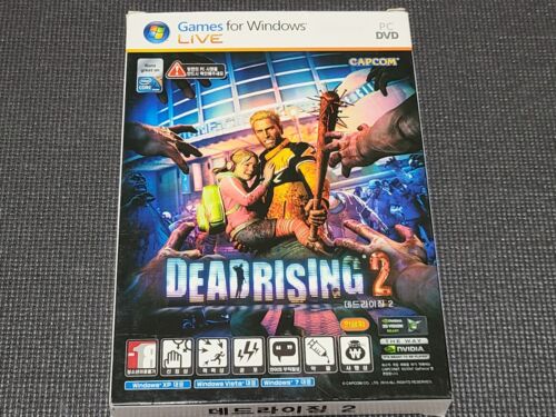 Dead Rising 2 PC Retro Game Korean Version for Windows DVD Computer