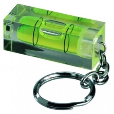 SMALL AND COMPACT DIY MINI POCKET SPIRIT LEVEL KEYRING/KEY RING/KEY CHAIN GIFT