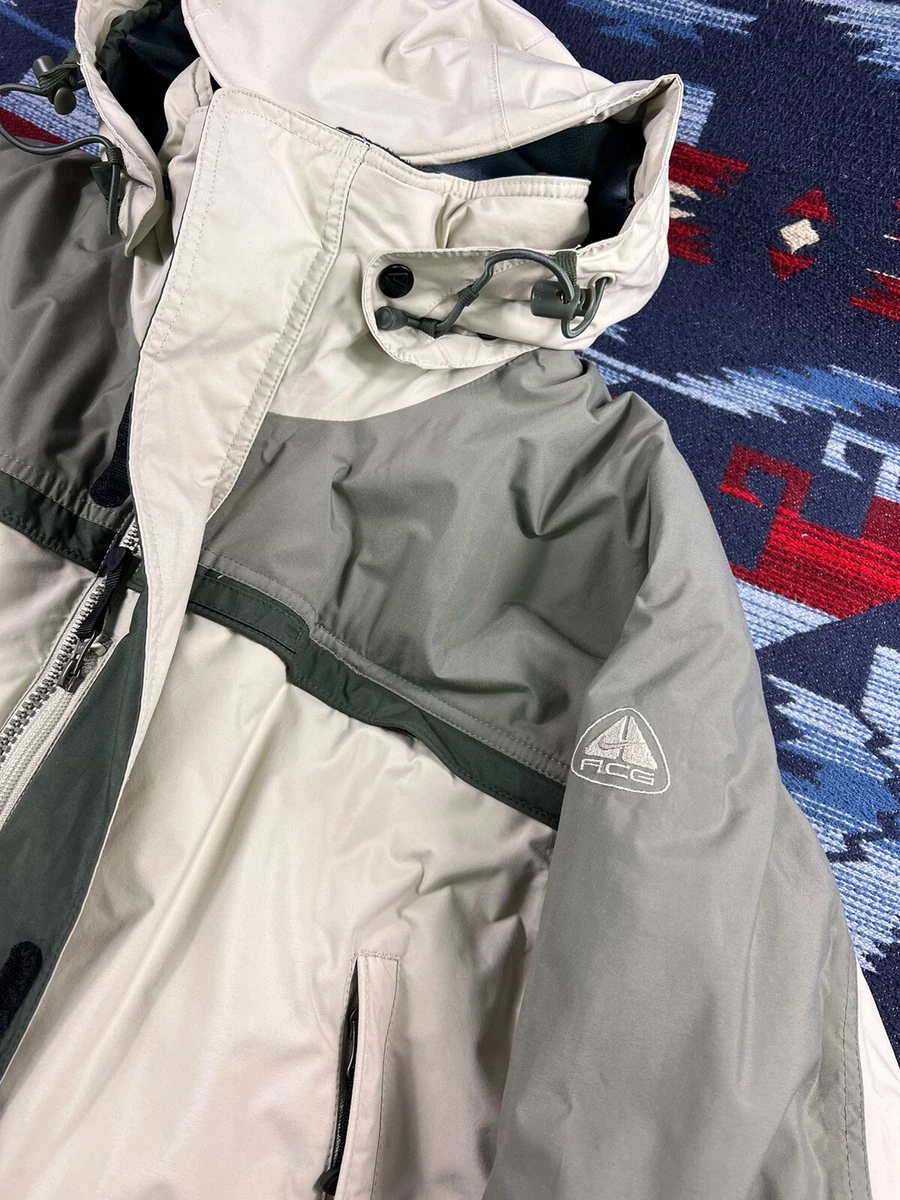 VTG Nike ACG STORM-Fit Jacket Hooded Ski Snowboarding Parka 90s Men L Waterproof