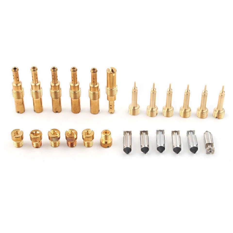 Kit de reconstrucción de reparación de carburador 6x Fit Honda GL1500C GL1500CT Tour Valkyrie 1500 Foto 2 de 4