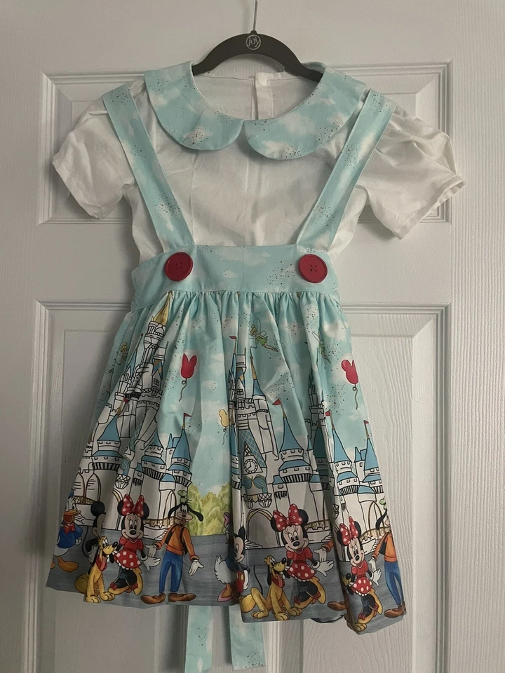 Vestido Disney Talla 8 Hecho a Medida Foto 2 de 3