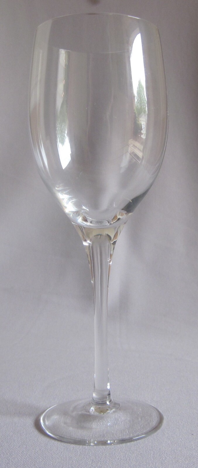 Water Goblet Glass Orrefors Crystal Illusion Clear Pattern 8 1/4