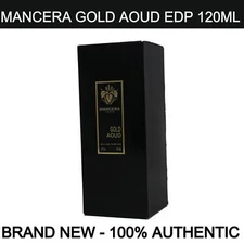 Mancera Gold Aoud Unisex Eau de Parfum 120ml Spray - Brand New Bottle