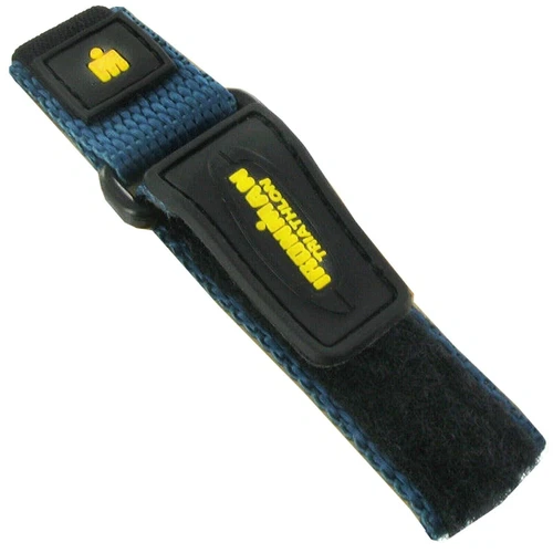 Timex Ironman Nylon Blue Black Yellow Ladies Sports Fast Wrap Watch Band 12-16mm