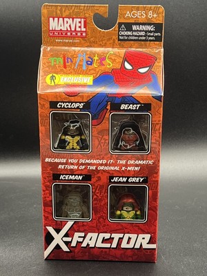 Marvel Minimates X-Factor Box Set Cyclops Beast Jean Grey Iceman
