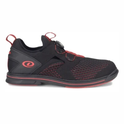 Dexter Pro BOA Black/Red Right Handed WIDE WIDTH Mens Bowling Shoes - Image 1 of 4
