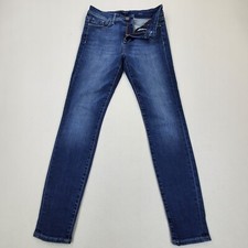 Fidelity Jeans Women Size 29 SOLA Slim Skinny Mid Rise Zip Fly Made In USA