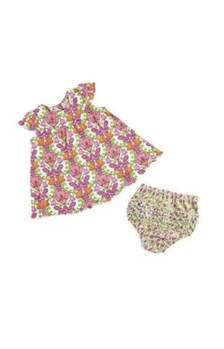 Vera Bradley Baby Lilli Bell Dress & Bloomers 3-6 months New In Box