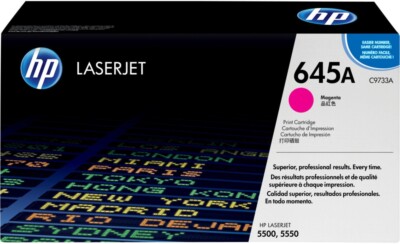 Original HP Toner 645A C9733A magenta für LaserJet 5500 5550 oV
