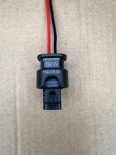 2 pin 7543312-02 PORSCHE Fuel Injector Connector Pigtail Plug For BMW VW AUDI