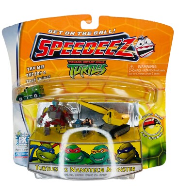 Playmates Speedeez TMNT Teenage Mutant Ninja Turtles Vs Nanotech