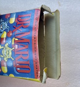Dr. Mario (Nintendo NES, 1987)  In Box W/manual And Dust Cover