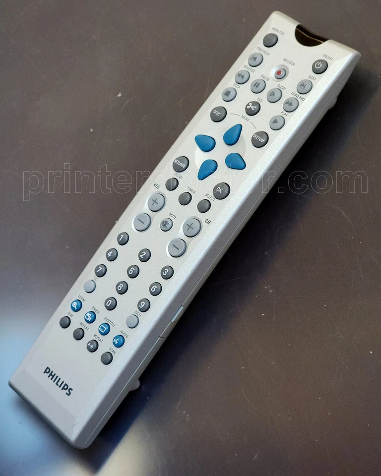 Philips DVDR985171 DVD Recorder remote control RC 205671 312814713671 OP00232-31 - Image 2 of 4