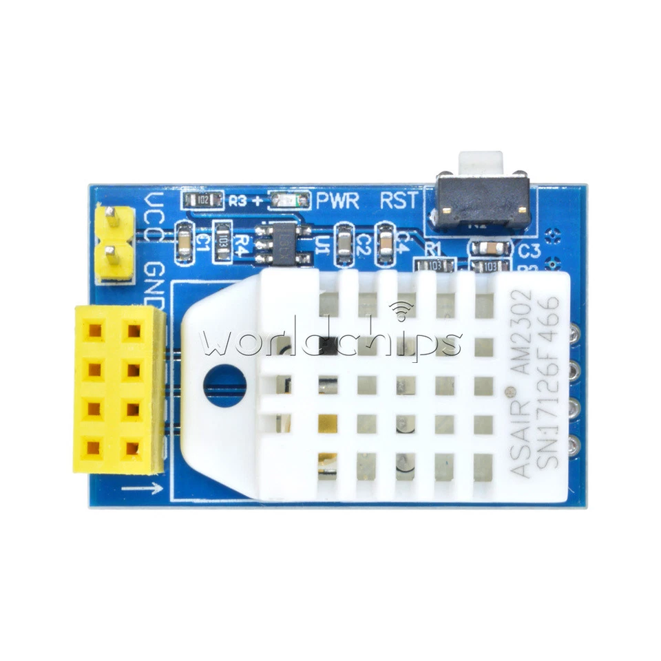 ESP8266 AM2302 DHT22 Temperature Humidity Sensor ESP-01/01S Wifi Wireless Module - Image 3 of 4