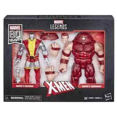 Marvel Legends 80th Anniversary X-Men Colossus & Juggernaut 2-Pack IN STOCK