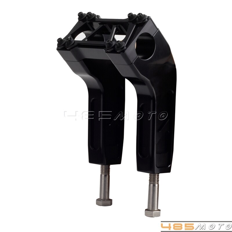 Club Style 1-1/8" Pullback Handlebar Riser For Harley XL Softail Dyna Road King