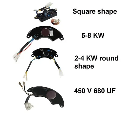 2 - 8 KW AVR Automatic Voltage Regulator Stabilize fits Single Phase Generators
