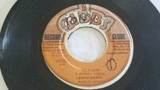 Dennis Brown -You Man  /Reggae 45"  on  Joe Gibbs Label