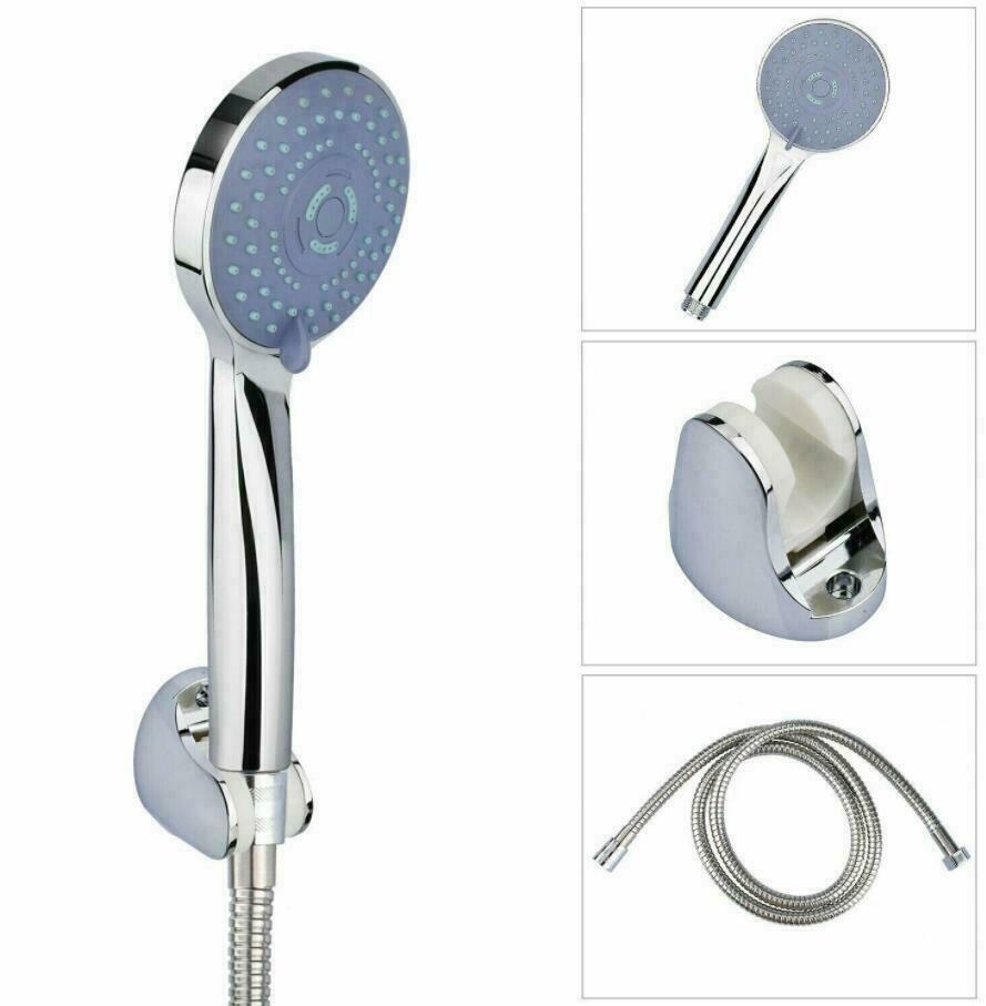 Universal Shower Head 5 Mode Function Chrome Anti-limescale Handset ...