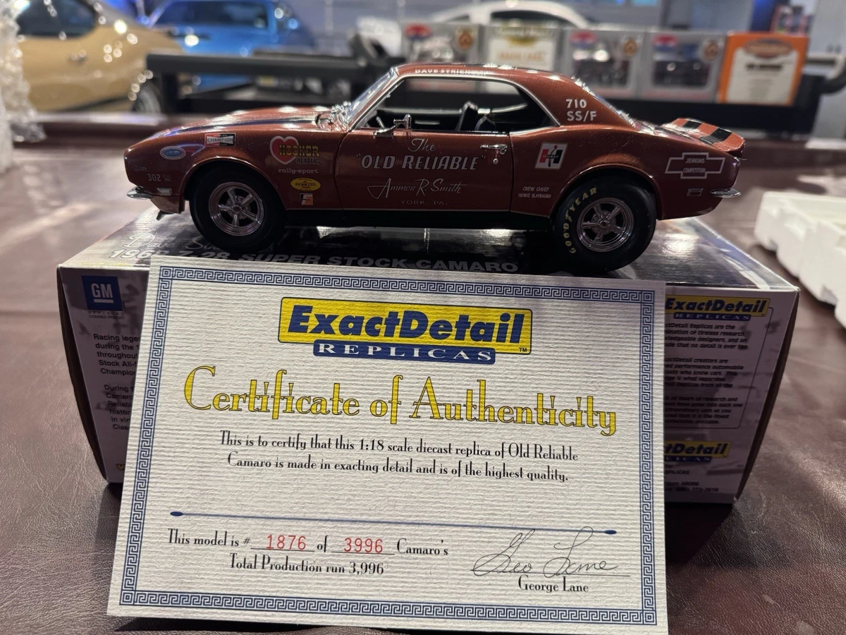 Camaro 1 18 1968 for sale | eBay