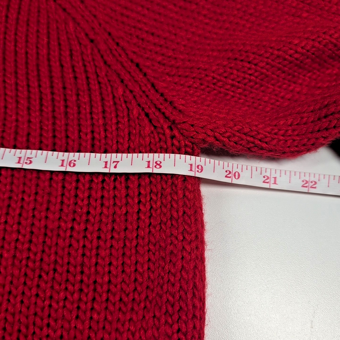 Armani Exchange A/X Authentic Full Zip Cardigan Sweater Mens Small Red/Black image 9