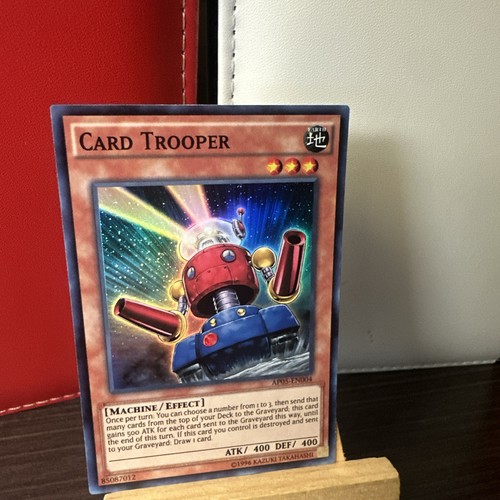 Yu-Gi-Oh! Card Trooper (NM) Super Rare AP05-EN004 + BONUS HOLO - Picture 3 of 4