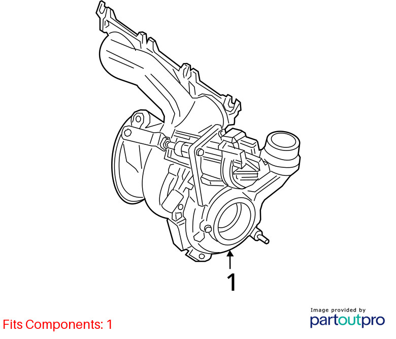 BMW i8 2014-2020 Engine assembly