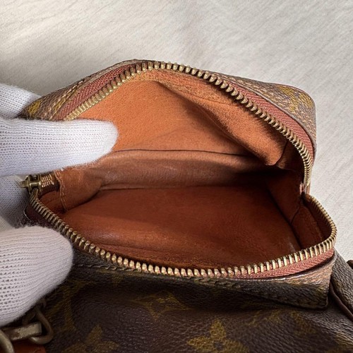 Louis Vuitton Vintage 80s Brown Shoulder Bag Top Handle Purse Used - Picture 13 of 16