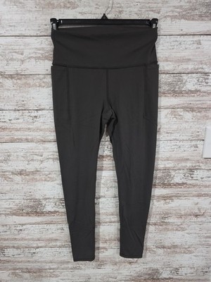 prAna Leggings Womens Medium Black High-Waisted Skinny Leg Active Yoga Gym Wear