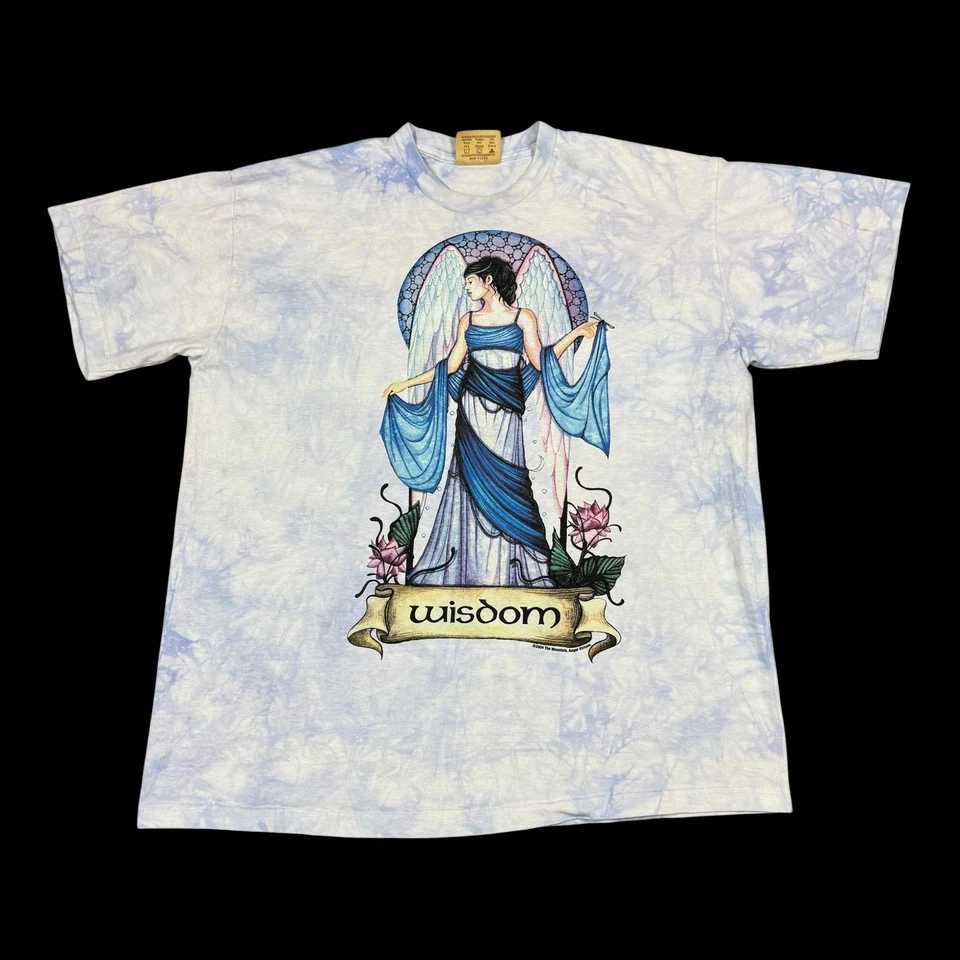 Camisa De Colección 2004 The Mountain Fairy Angel Wisdom Tye Dye Para Hombre XL Algodón - Imagen 1 de 4