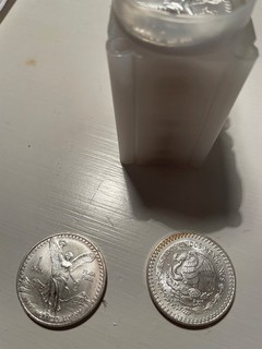 20 x 1 unze 999 Feinsilber Silbermünze Mexico Libertad Jahrgang 1993