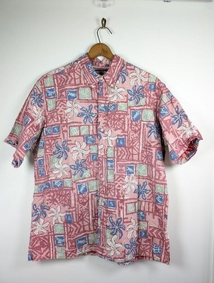 Vtg Phil Edwards by Reyn Spooner Shirt Size XL Hawaiian Reverse Print Resort USA