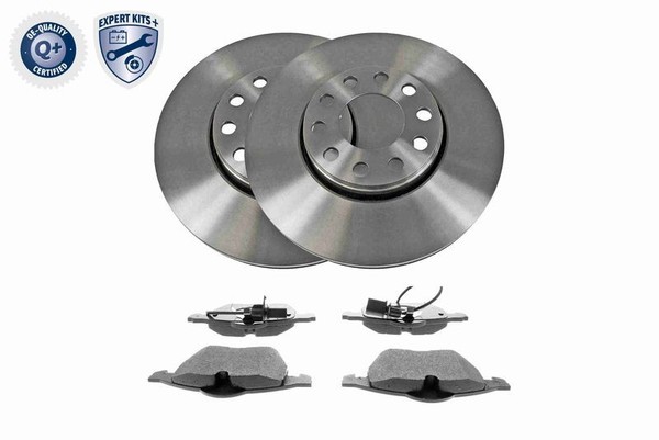 Bremsensatz Scheibenbremse Vorne Vaico V10 5841 FÜR Audi Seat Skoda VW-image