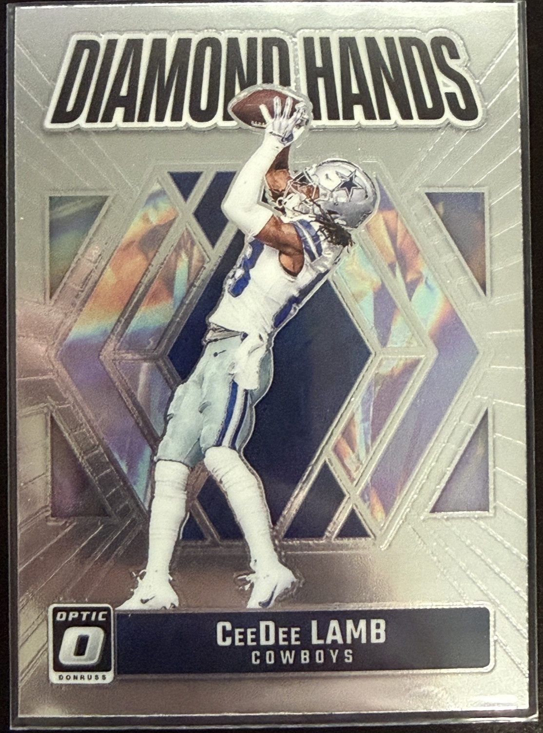Ceedee Lamb 2024 Panini Donruss Optic - Diamond Hands #7